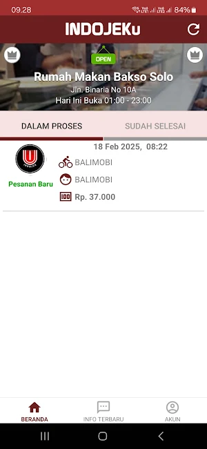 INDOJEKU MERCHANT Screenshot 3
