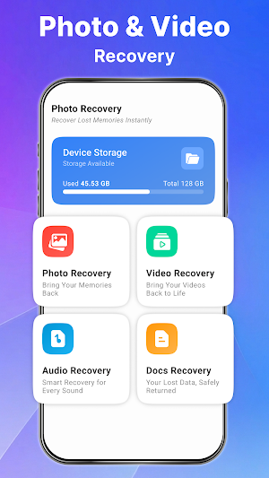 Photo Recovery, Video Recovery Screenshot 0