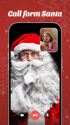 Prank Santa Claus Call & Chat Screenshot 3