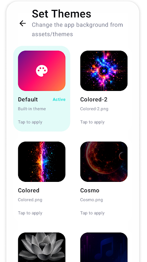 Music player Screenshot 1