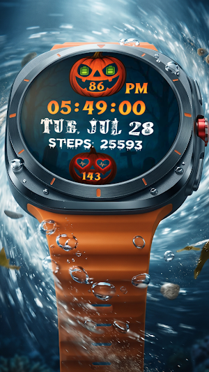 Halloween Forest Watch Face Screenshot 0