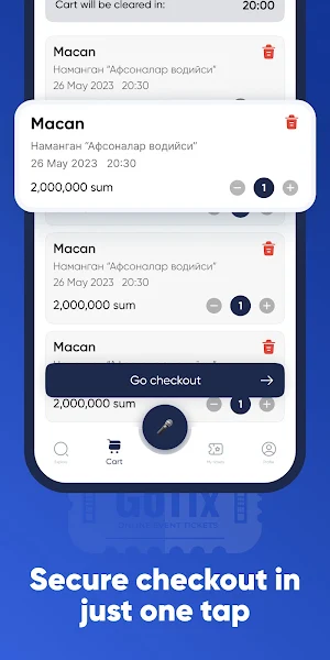 GoTix Screenshot 1