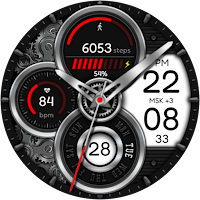 Motion Animated Watch Face
