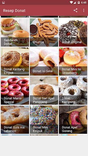 Resep Donat Screenshot 2