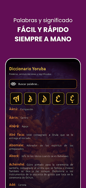 Yoruba App - Cultura Ifá Screenshot 3