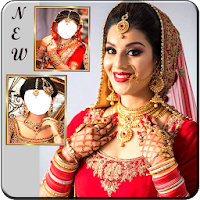 Indian Bride Wedding Photo Montage