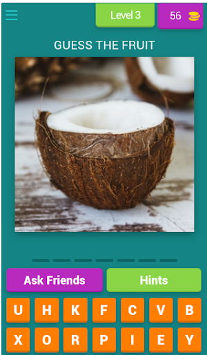 Fruits and Vegetable quiz Screenshot 3