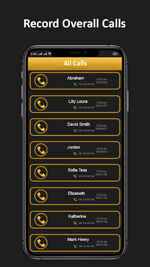 Call Recorder Free 2021 - All Call Recording Screenshot 2