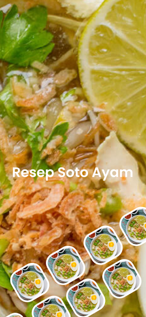 Resep Soto Ayam Screenshot 3