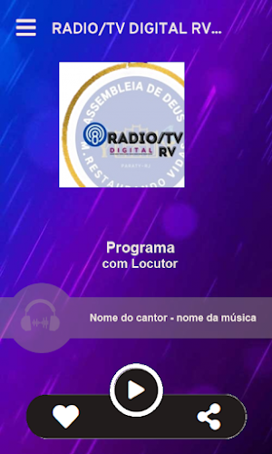 Rádio/TV Digital RV Screenshot 1