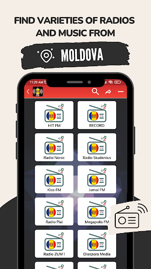 Radio Moldova Online - Live Screenshot 1