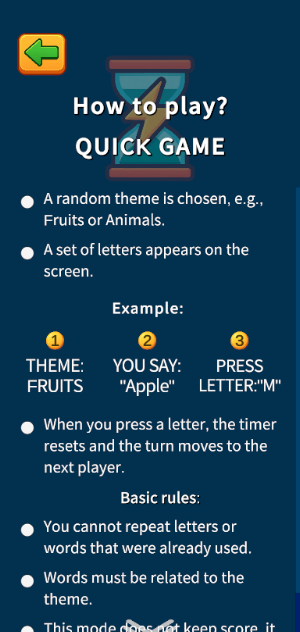 STOP - Juego de Palabras Screenshot 3