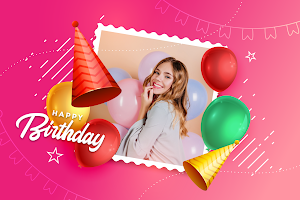 Happy Birthday Photo Frame Screenshot 1