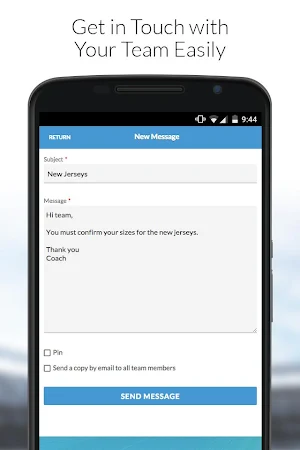 MonClubSportif Screenshot 1