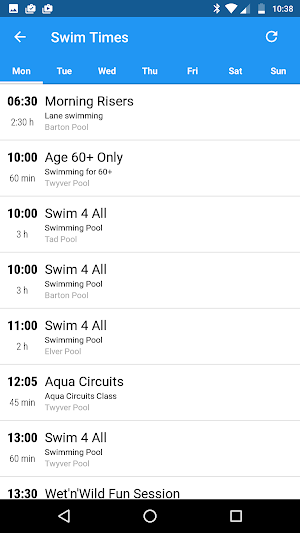 myFitApp now Screenshot 3