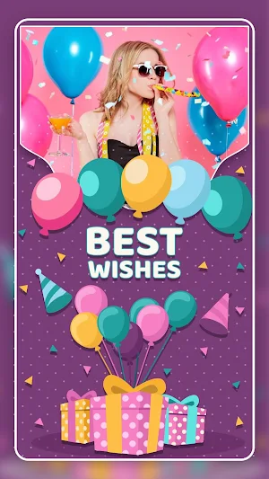 Birthday Photo Frame Screenshot 2
