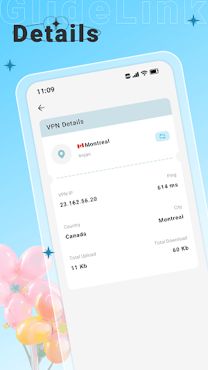 GlideLink - Your Secure VPN Screenshot 2