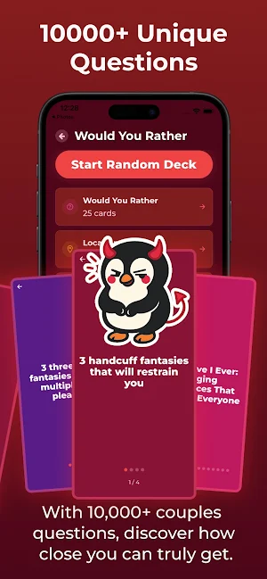 Couple Questions Games - Pingu Screenshot 2