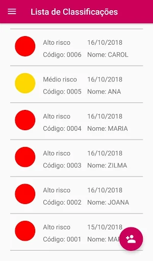 Risco Hemorrágico Obstétrico Screenshot 2