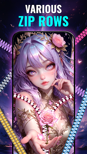 Zipper Lock Screen: Zip Style Screenshot 2
