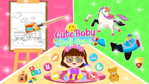 Cute Baby Doll Daycare Dressup Screenshot 2