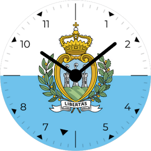 San Marino Analog Watch Face Screenshot 0
