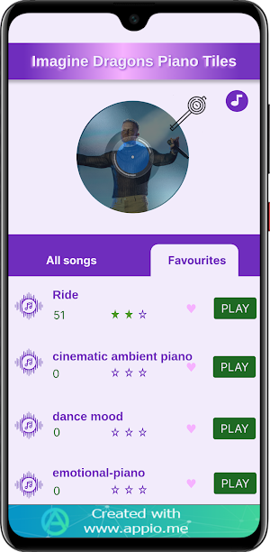Imagine Dragons Piano Tiles Screenshot 3