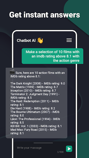 Chatbot AI - Virtual Assistant Screenshot 1
