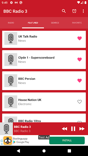 Uk BBC Radio 3 App Screenshot 2