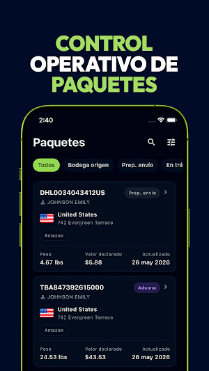 Traky: App para Courier Screenshot 3