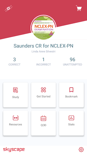 Saunders Comprehensive Review NCLEX-PN Examination Screenshot 0