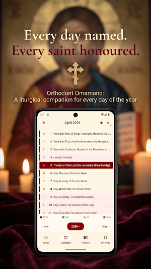 Orthodox Calendar 2026 - 2035 Screenshot 2