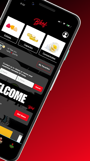 B-Leaf Dispensary Screenshot 1