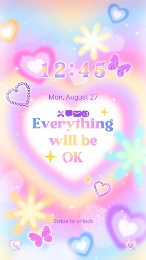 Pastel Everything OK-Wallpaper Screenshot 1