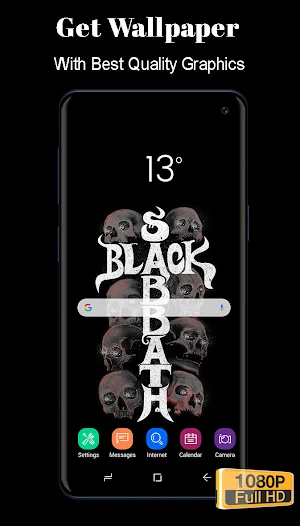 Black Sabbath Wallpaper Screenshot 1