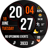 Digital Watch Face MB367