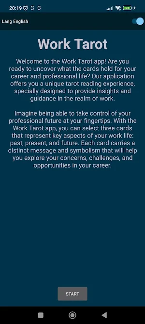 Work Tarot Screenshot 1