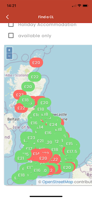 CLBooking Screenshot 3