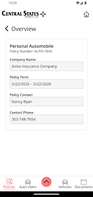 Central States Agency, LLC Screenshot 3