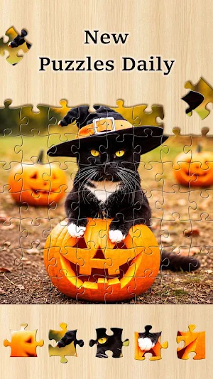 Ghostly Halloween Jigsaw Screenshot 3