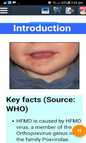 HFMD Info Screenshot 2