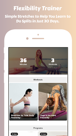 Do the Splits in 30 Days - Flexibility Training Screenshot 0
