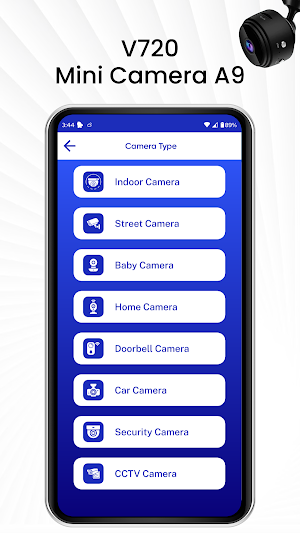 V720 Mini Camera A9 App Screenshot 2