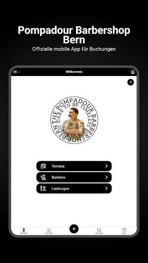 Pompadour Barbershop Bern Screenshot 3
