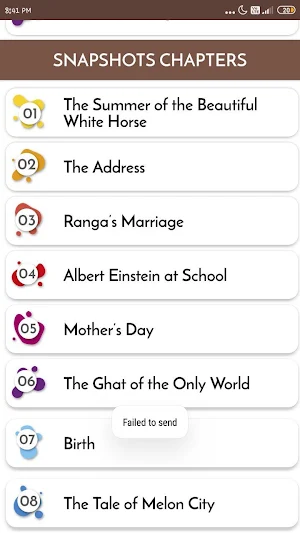 Class 11 English NCERT Book Screenshot 1