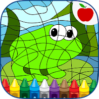 Color By Numbers Game for Kids