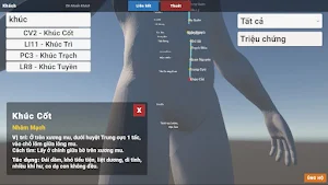 Huyệt Vị Cơ Thể 3D Screenshot 2