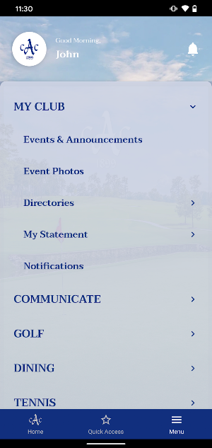 Augusta CC Screenshot 1