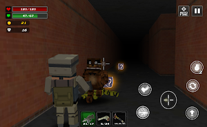Pixel Z Hunter2 3D - World Battle Survival TPS Screenshot 0