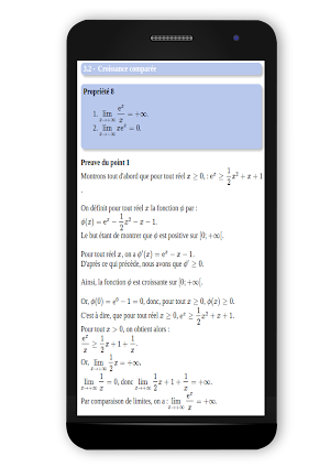 Maths TS : Fonction exponentie Screenshot 2